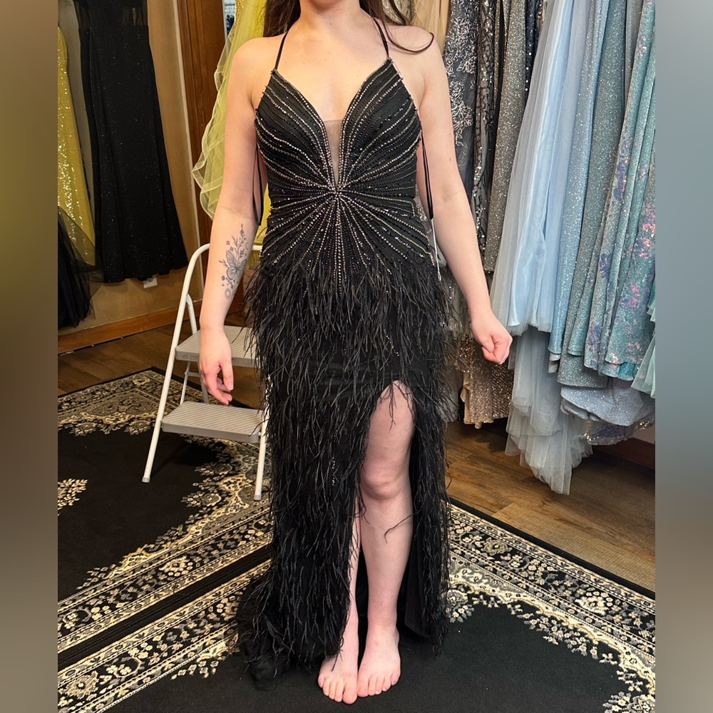 Black Prom Dress with Elegant Design